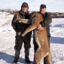 Bruce - 2011 successful mountain lion hunt