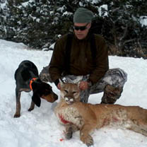 Colonel Denny 2010 mountain lion hunt