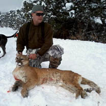 Colonel Denny 2010 mountain lion hunt