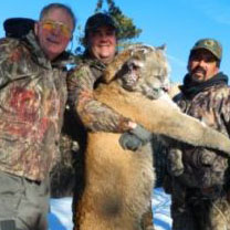 2012 successful mountain lion hunt La Veta