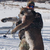Steve, 2009 mountain lion hunt