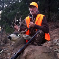 Dale with mule deer